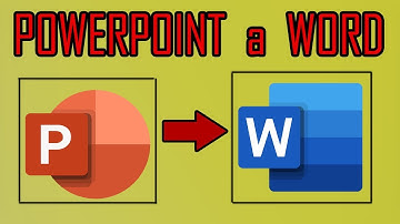 ▷ Como pasar PowerPoint a WORD ✅ Convertir un Power Point a un Word 2025
