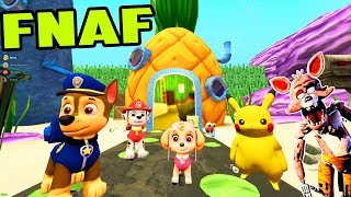 АНИМАТРОНИКИ ИЩУТ НАС В БИКИНИ БОТТОМ FNAF ► Garry...