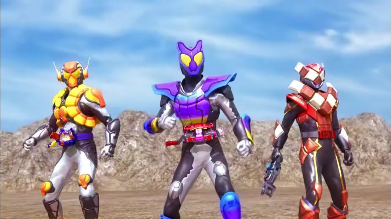 KAMEN RIDER GANBA LEGENDS OPENING THEME:AIM HIGHER! BY:TAKAYOSHI TANIMOTO