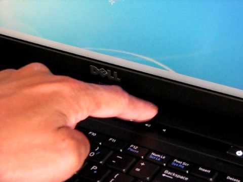 wireless button on dell laptop