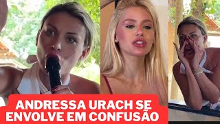 ANDRESSA URACH SE ENVOLVE EM D1SCUSSAO NO RANCHO DO MAIA COM UMA PARTICIPANTE