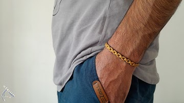 Paracord bracelet tutorial with easy knot without buckle!with loop and knot closure👆🏼🫰