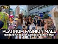 🇹🇭 4K HDR | The Best Cheapest Fashion Mall | Platinum Bangkok Mall | Full Walking Tour