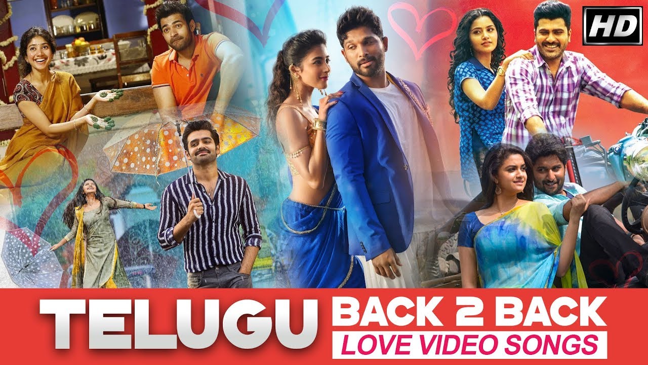Telugu Back to Back Love Songs  Telugu Full Video Songs