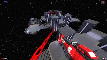 Xonotic akd evilspace 4k@60fps (testing rendering)