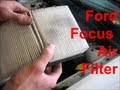 2010 Ford Focus Air Filter Change