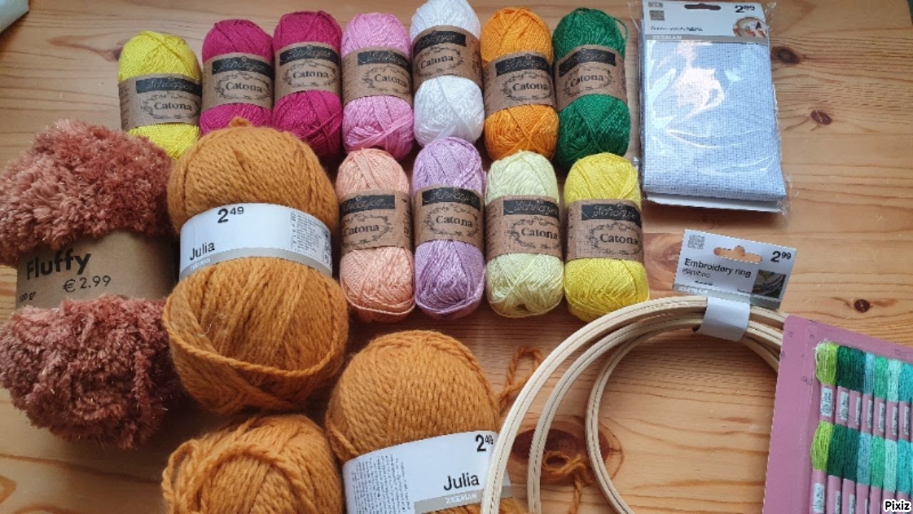 Hobi alışverişi neler aldım/Örgü için alışveriş