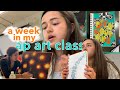 a week in my AP ART class !!