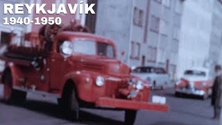 Reykjavík um 1950 - Sjaldséð litfilma