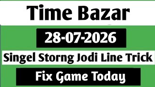 28-07-2026 Time Bazar Today | Time bazar Chart  | Time Bazar Open | Time Bazar Matka screenshot 1