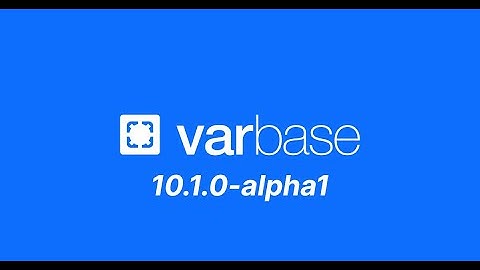 Robot View Video for the full Automated Functional Acceptance Testing round Varbase 10.1.0-alpha1