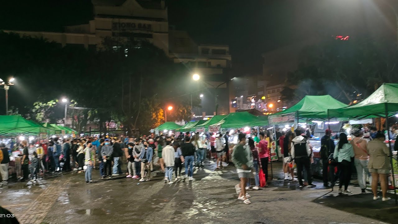 Food street at nigth @Baguio City 