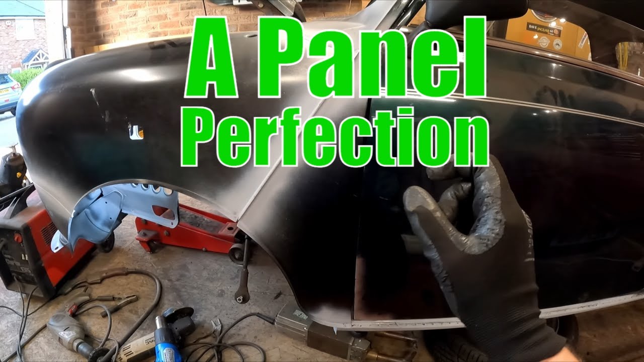 Fitting A Panels - Classic Mini Workshop - Racing Green Pt.39