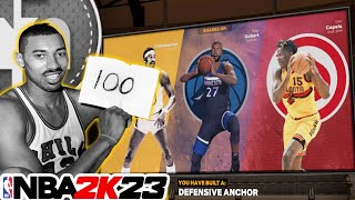 NBA 2K23 BEST WILT CHAMBERLAIN BUILD