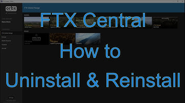 Orbx FTX Central, How to Uninstall and Reinstall  (Tutorial)