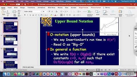 L03CS4306S03 Growth of Functions and Asymptotic Analysis with Notations Ch 3, 4