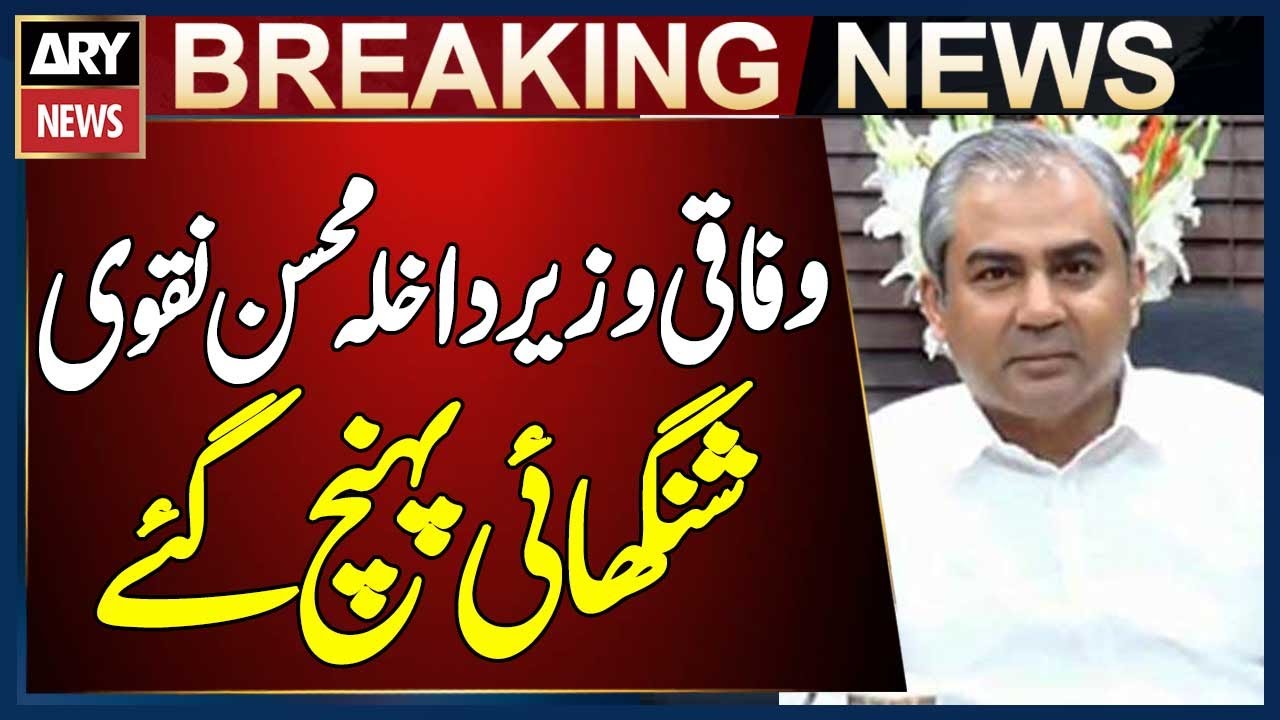 Federal Interior Minister Mohsin Naqvi Arrives in Shanghai, Visits Special Police Force Bureau