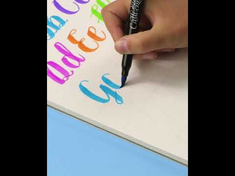 modern calligraphy alphabet practice2 youtube
