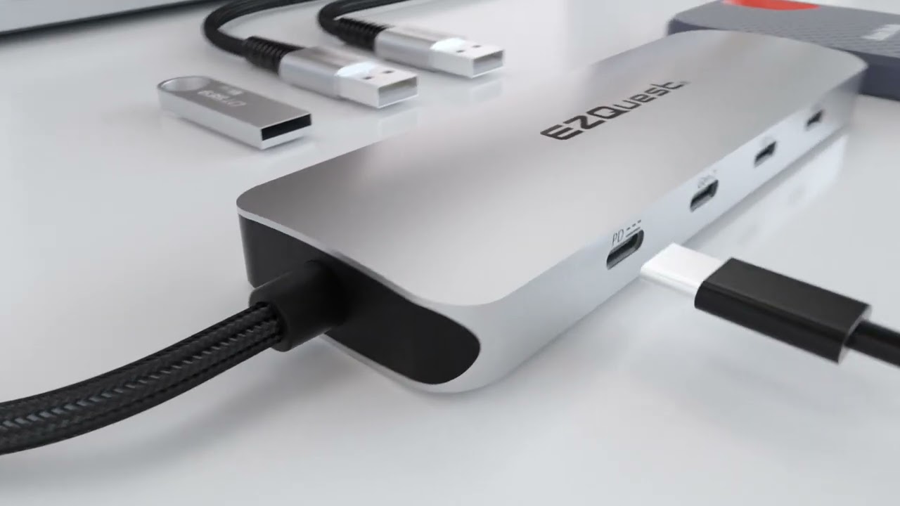 USB-C Gen 2 Hub Adapter 7-Ports