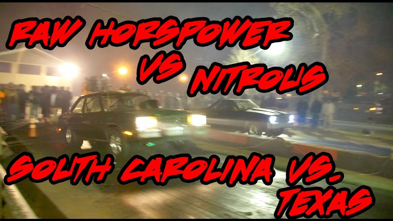 BIG GRUDGE RACE!! NATURALLY ASPIRATED FAIRMONT BATTLES HOOD 2 HOOD RACING TEXAS NITROUS EL CAMINO