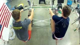 Rowing coordination with RP3 at Lake Samish