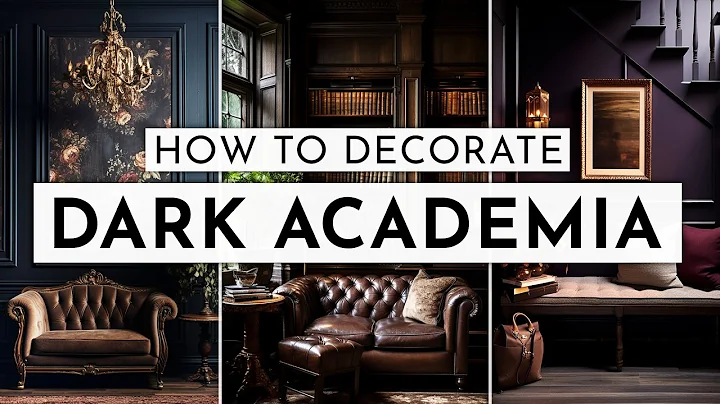 Dark Academia Decor Made Easy - How to Get the Look 🖤