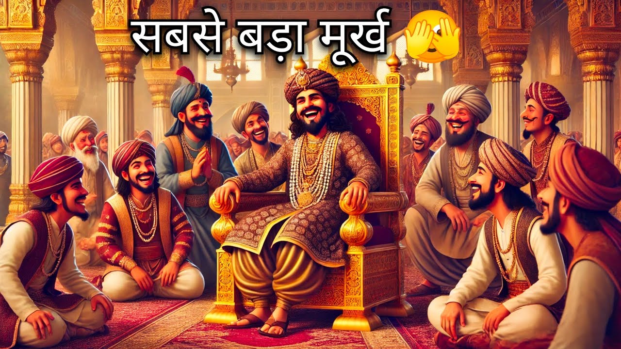 सबसे बड़ा मूर्ख | Akbar Birbal Ki Kahani | Akbar Birbal Stories | Hindi ...