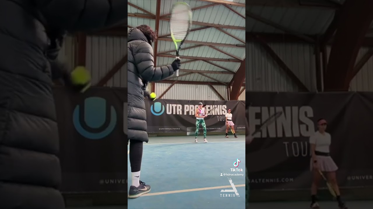 High intensity tennis drills