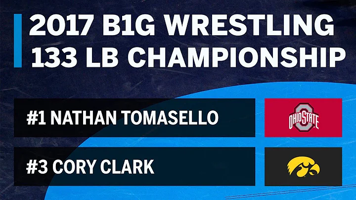133 LBS: #1 Nathan Tomasello (Ohio State) vs. #3 C...