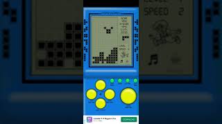 CLASSIC GAME BRICK GAME #brickgame #classicgame #gameplay screenshot 4