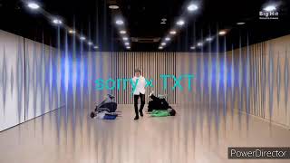 #TXT NEW RULES DANCE PRACTICE  × JUSTINE BIEBER SORRY......