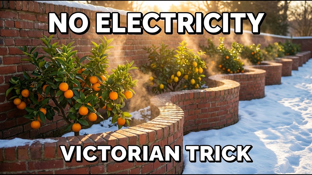 This Victorian Greenhouse Trick Heats Itself All Winter — No Electricity Required