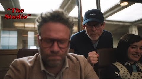 The Studio (2025) | Ron Howard & Seth Rogen Fight Scene