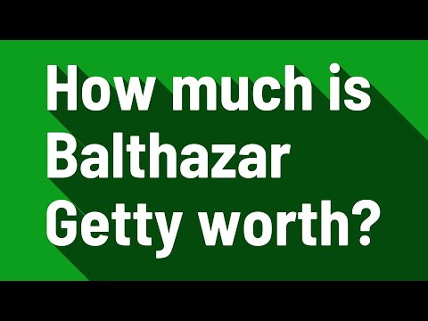 Видео: Balthazar Getty Net Worth