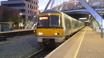 Chiltern Railways Class 168 arrives at Wembley Stadium