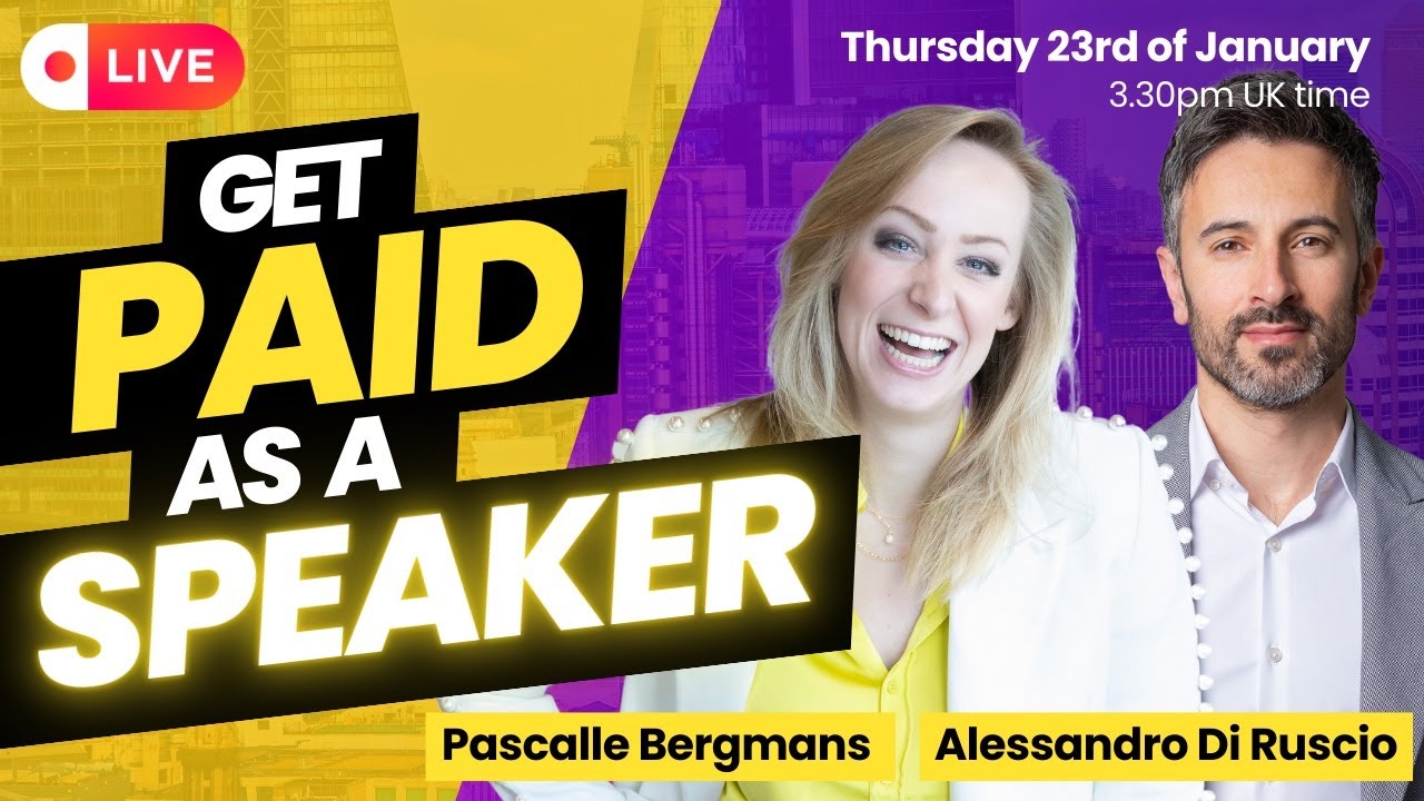 How to Get Paid as a Speaker, with Pascalle Bergmans