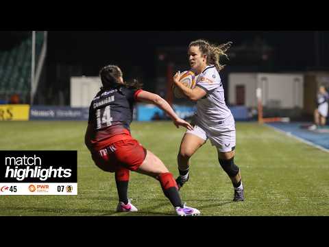 Match highlights | Saracens Women v Chiefs Women, PWR R12