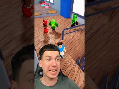 Лёню ПРИВЯЗАЛИ к ВЛАДУСУ в ROBLOX ! ВЛАДУС