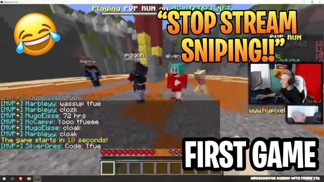 TFUE PLAYS MINECRAFT FOR THE FIRST TIME! *SO FUNNY*