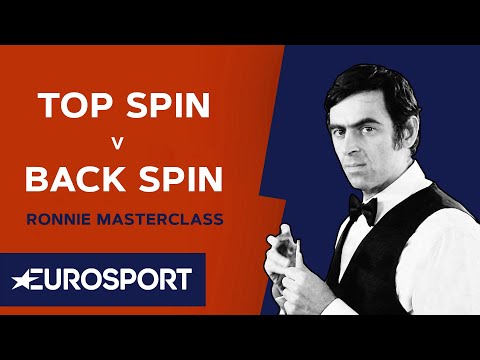 Top Spin v Back Spin | Ronnie O'Sullivan MasterClass | Snooker | Eurosport