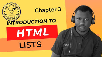Chapter 3: Inserting lists into your HTML website (Complete)