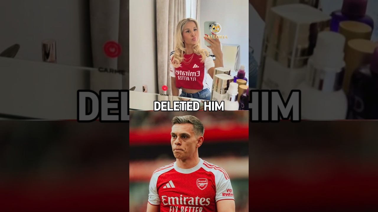 Trossard’s Marriage Drama SHOCKS Arsenal Fans 😳💔 #shorts