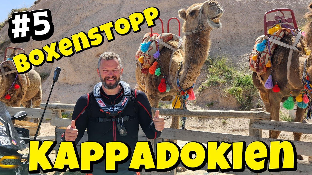 Motorradtour in den Iran Teil 5  -  Boxenstopp in Kappadokien
