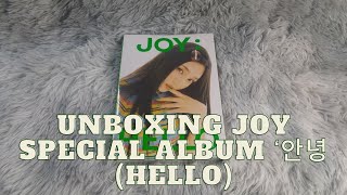 Unboxing JOY Special Album ‘안녕 (Hello)’ Photo Book Ver. (Filipino)