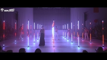 DMX 3D metro tubes support Madmapper, Madrix,Arena Resolume, Avolites, Arkaos etc.