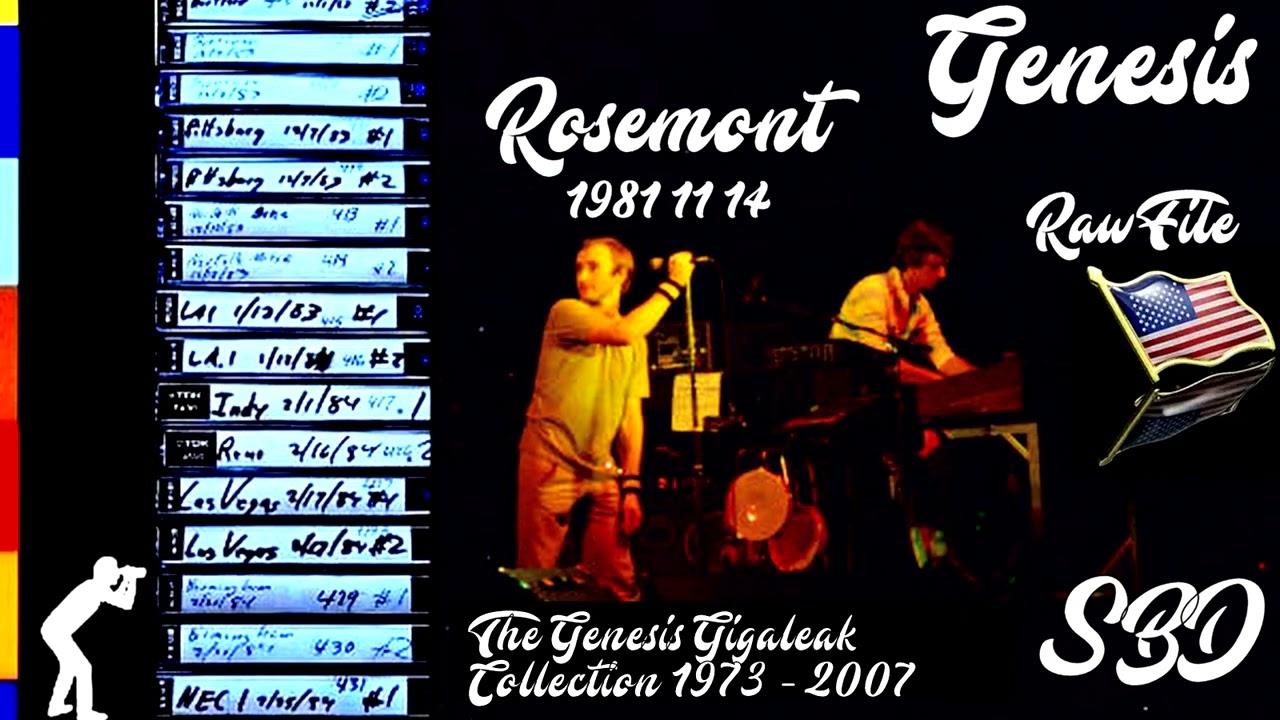 GENESIS * 1981 11 14 * ROSEMONT * ROSEMONT HORIZON * ABACAB TOUR