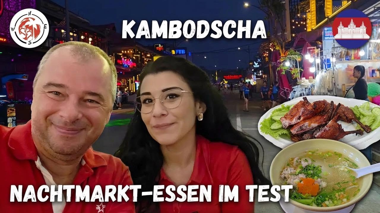 Angekommen in Kambodscha! Ungewöhnliche Food-Abenteuer auf dem Night Market