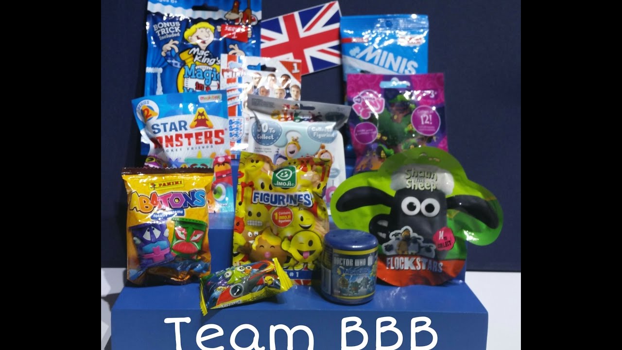 UK BRITISH blind bags! Doctor Who Shaun Star monsters Abatons MLP My little pony
