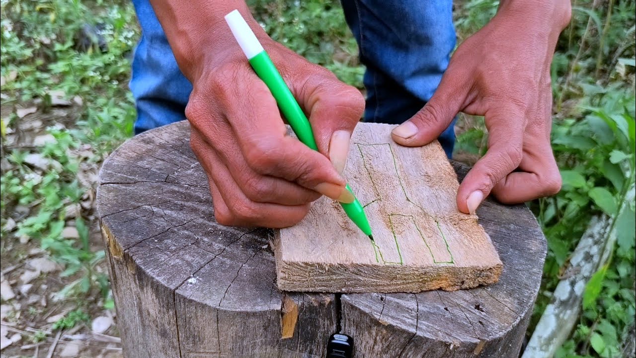 Making toys from wood waste#woodworking#toys#lumberjack#diy 