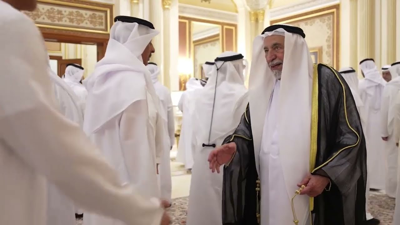 Sheikh Dr Sultan Bin Mohammed Al Qasimi Received well wishers on occasion of holy month of Ramadan